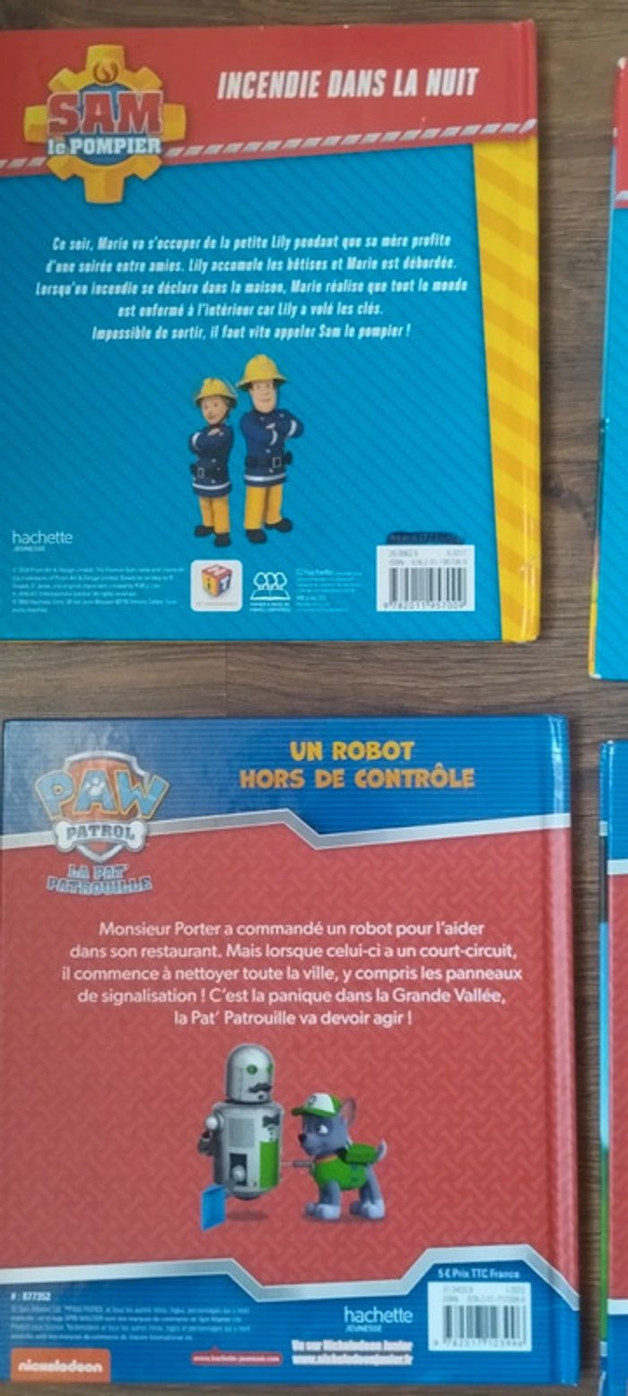 Lot livres Paw Patrol. - photo numéro 2