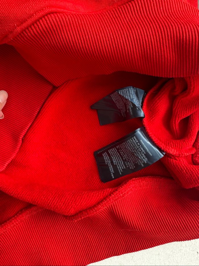 Sweat à capuche Tommy Hilfiger rouge - photo numéro 7