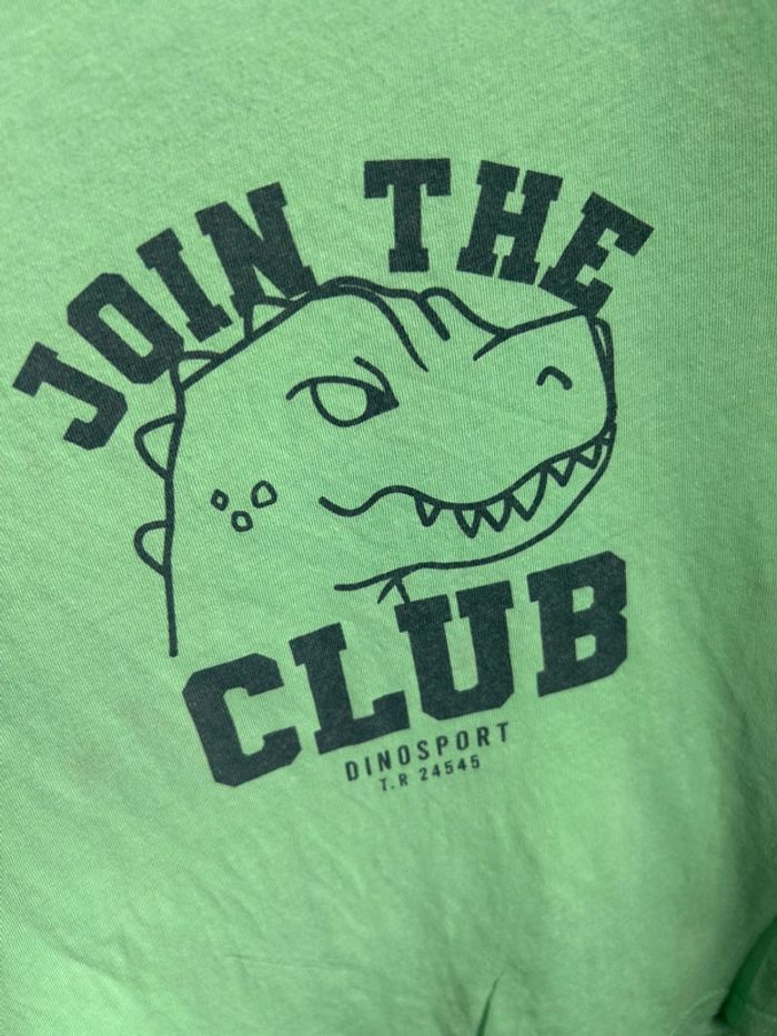 Tee shirt vert , dinosaure, 6 ans kiabi - photo numéro 5