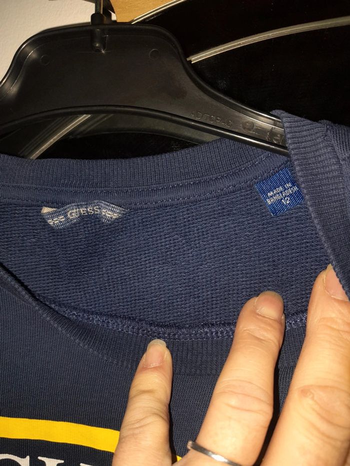 Pull guess 12 ans garçon 👦 - photo numéro 3