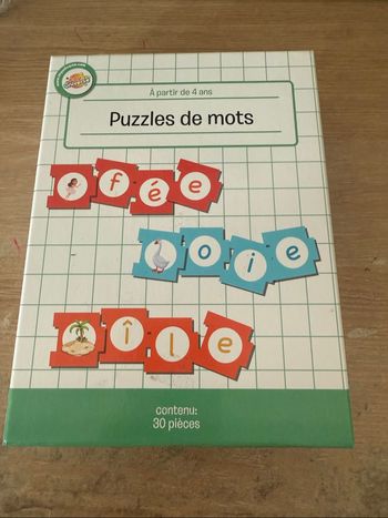 Jeu «Puzzles de mots»