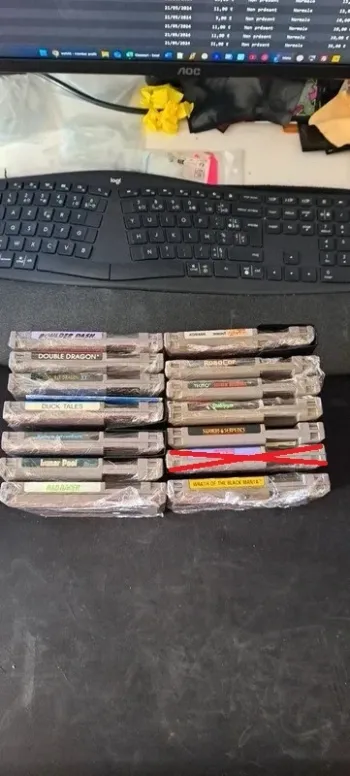 Lot de jeux Nintendo (NES)
