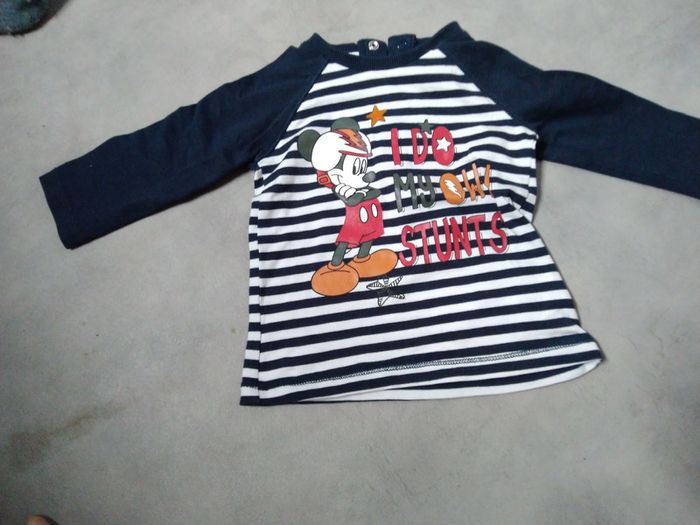 T shirt manche longue Mickey