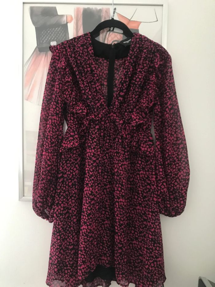 Robe fleurie The Kooples M rose
