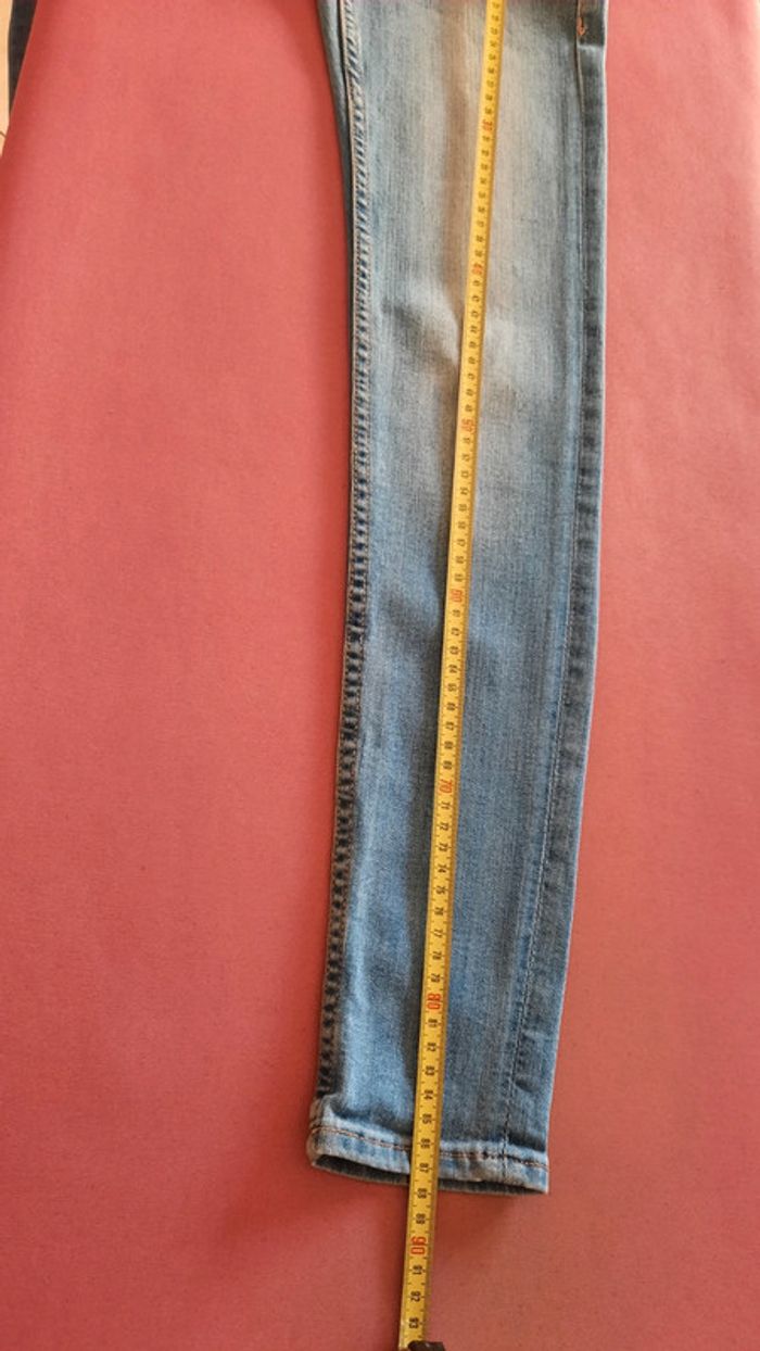 Jean bleu clair H&M Taille 32 - photo numéro 9