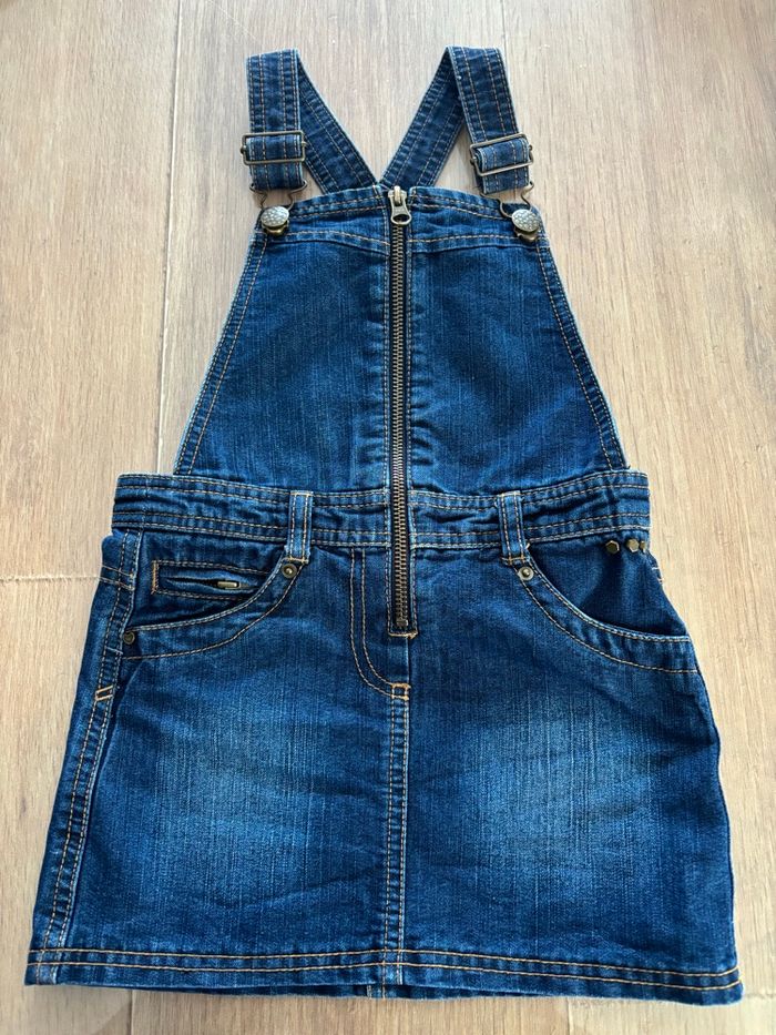 Robe salopette jeans taille 4 ans
