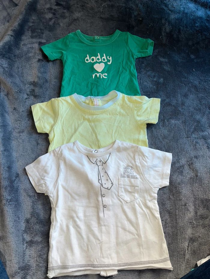 Lot de 3 tee shirt garcon