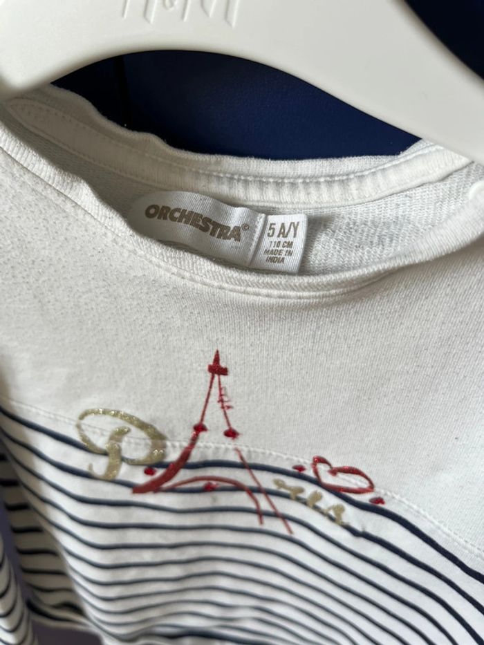 Tee-shirts Paris orchestra 5 ans - photo numéro 2