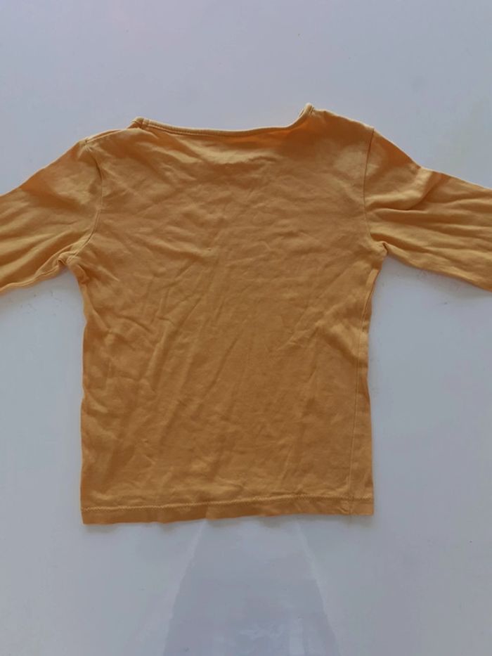 Tee-shirt fille 6 ans ocre / moutarde In extenso - photo numéro 3