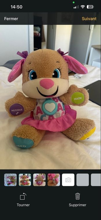 Lapin interactif Fisher price