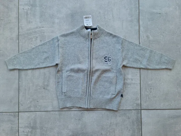 Gilet fermeture zippé 3 ans