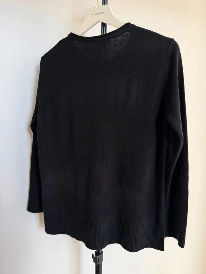 Sweat shirt noir taille S Jacqueline de Yong - photo numéro 3