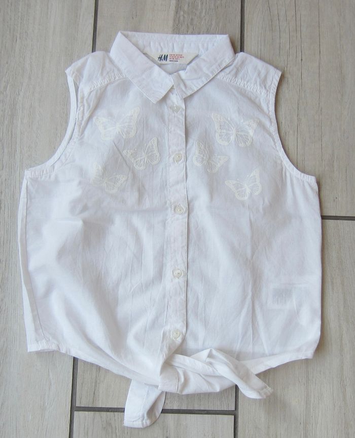 Chemisier sans manche blanc - photo numéro 4