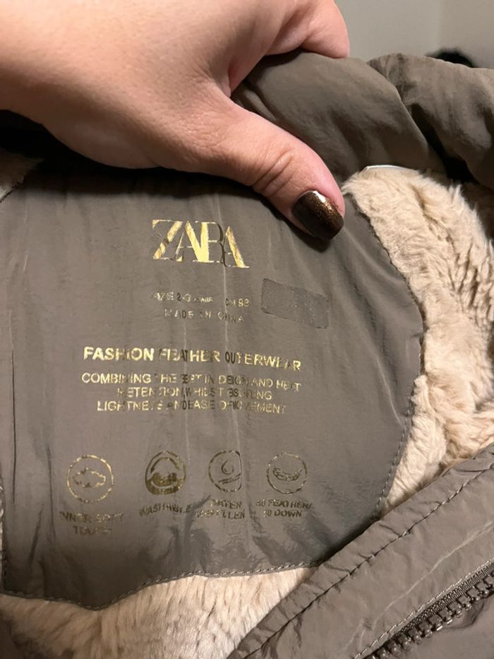 Manteau chaud Zara 2/3 ans - photo numéro 3