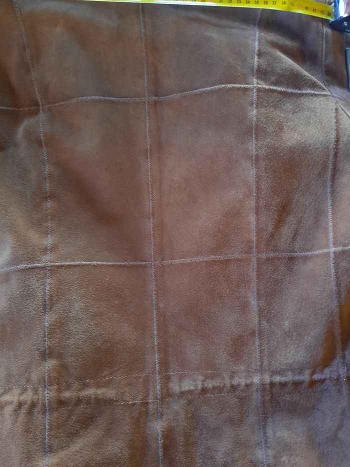 Veste cuir retourné taille 42 (XL) - photo numéro 3