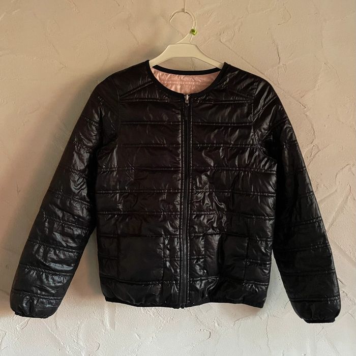 Veste réversible rose et noir fille 12 ans Little Captain