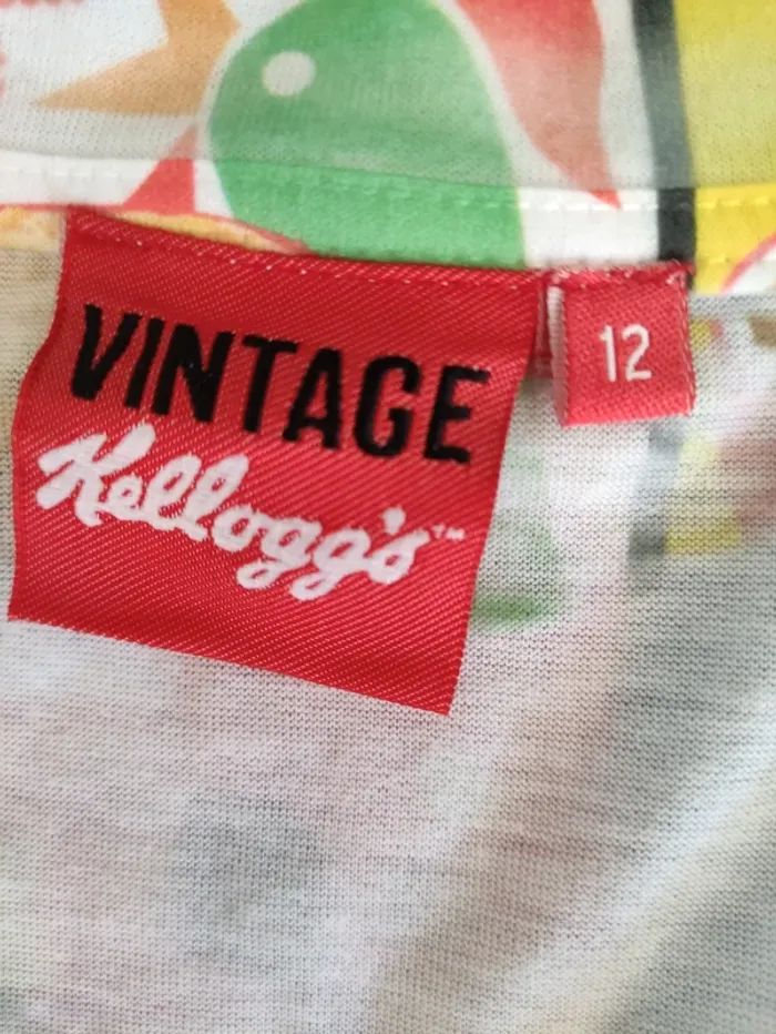 🐔 tee shirt Kellogg's vintage années 2014 💋 - photo numéro 4