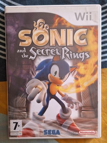 Jeu WII Sonic et le secret des anneaux