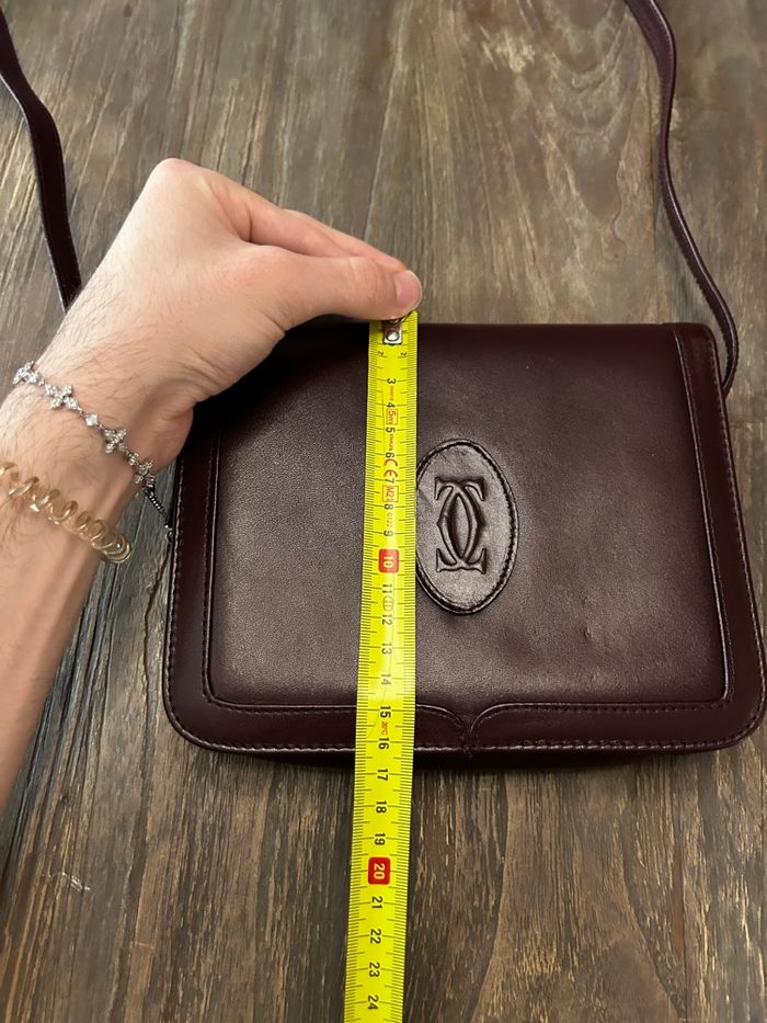 Sac à main bandoulière cartier vintage - photo numéro 9
