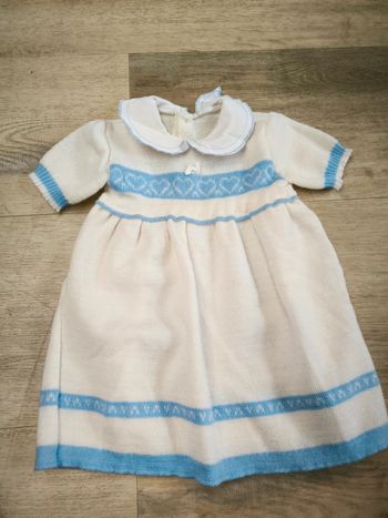 Robe en tricot 12 mois