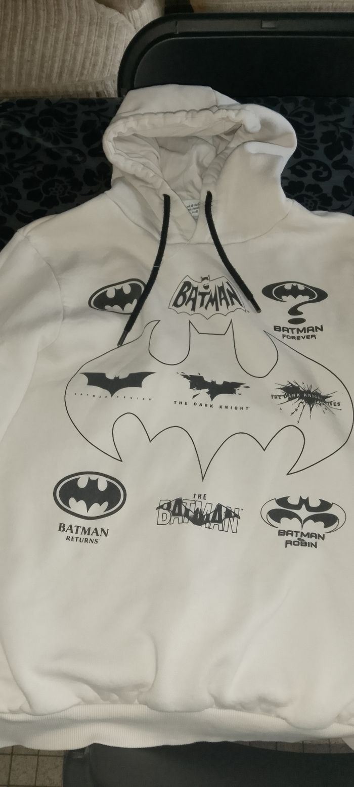 Sweat à capuche batman - photo numéro 2