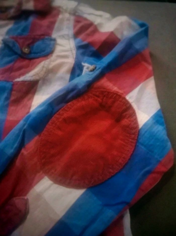 Chemise à carreaux "Bilook" comme neuve - photo numéro 3