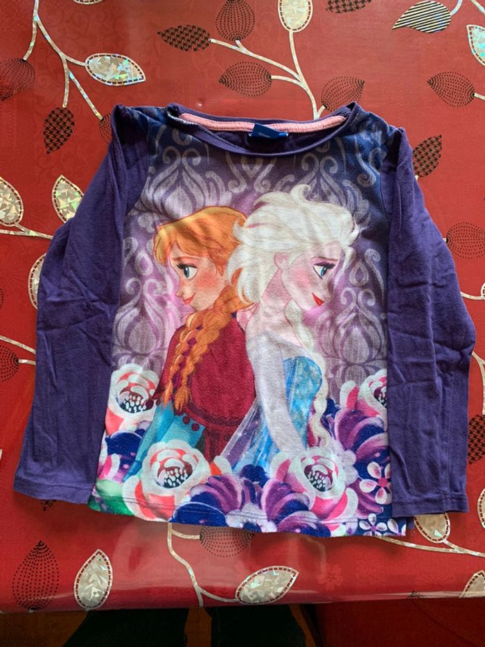 Tee-shirt manches longues fille 5 ans Disney