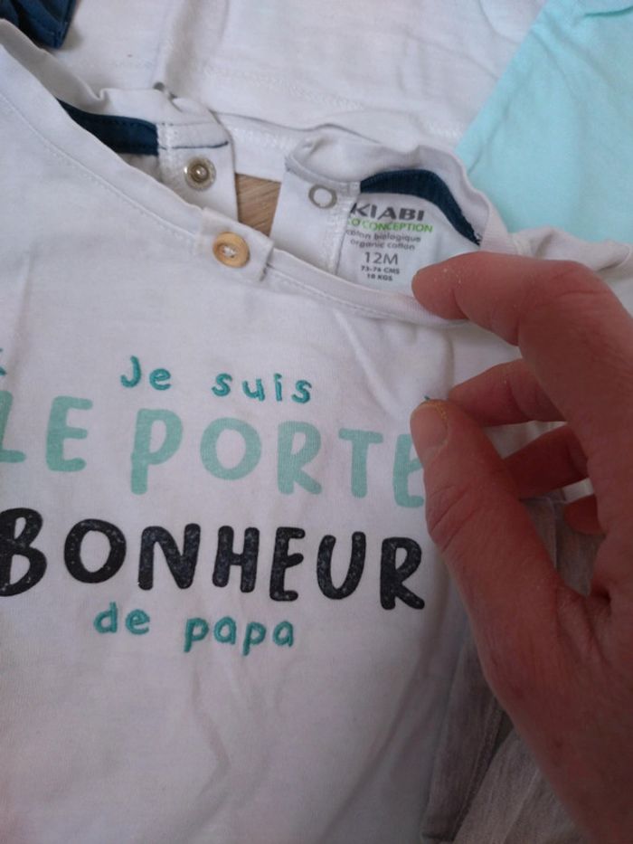 Lot tshirt 12mois - photo numéro 6