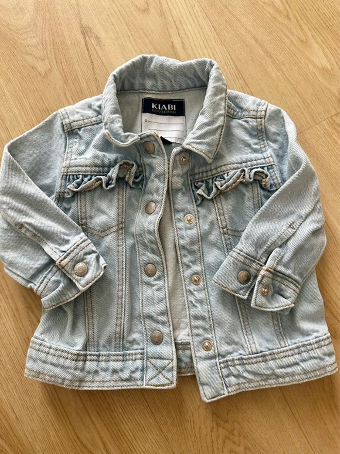 Veste en jeans de chez Kiabi 6 mois