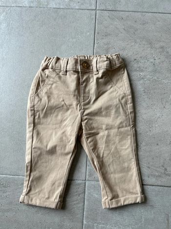 Pantalon beige bébé 6 mois