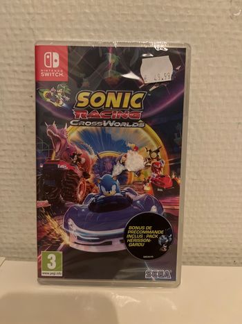 Switch - Sonic racing cross worlds