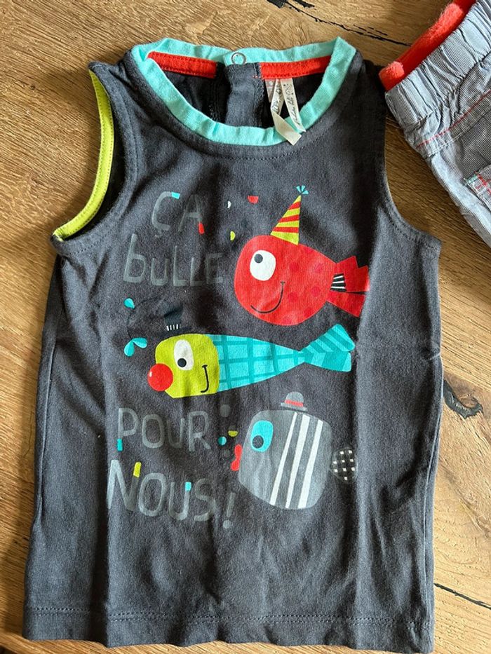 Ensemble estival garçon 9 mois - photo numéro 6