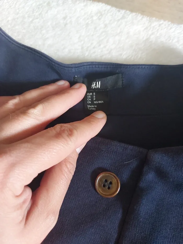 Veste courte bleue - photo numéro 3