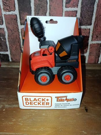 Kit bétonnière Black et Decker pour enfants 