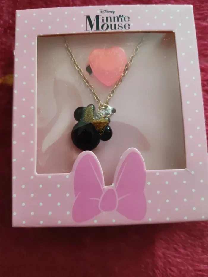 Parure collier et bague Minnie - photo numéro 3