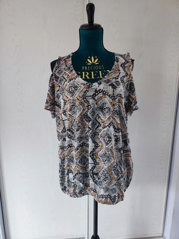 Blouse épaules dénudées xl