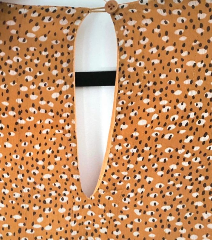 Robe courte fluide imprimée - photo numéro 11