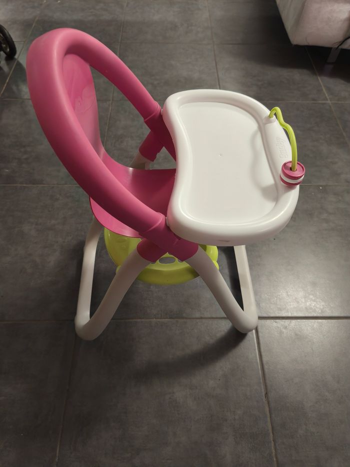 Chaise haute poupon Smoby - photo numéro 3