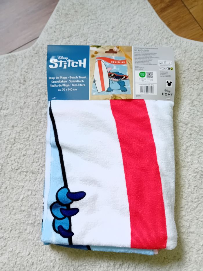 Serviette de bian/plage Disney stitch - photo numéro 4