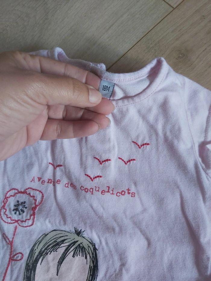 Tee-shirt fille 18 mois (78) - photo numéro 2