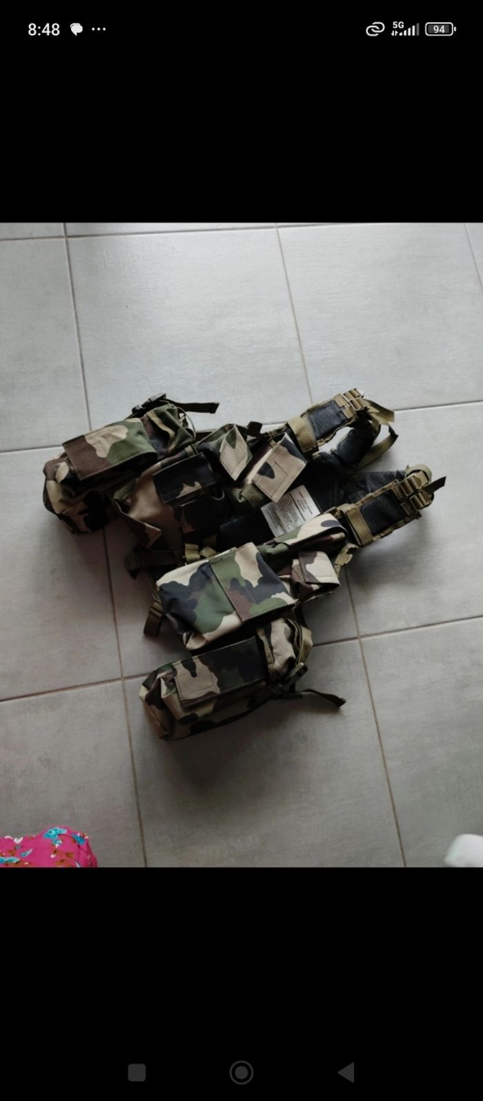 Gilet tactique militaire homme - photo numéro 2