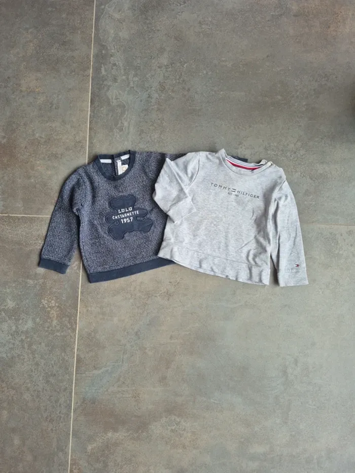 Lot de 2 pulls 12 - 18 mois bébé garçon