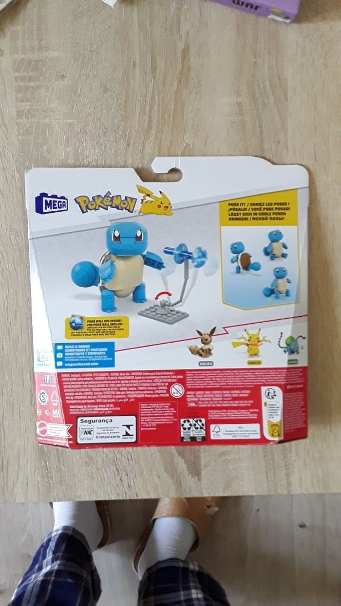 Set de Construction mega construx pokemon carapuce neuf - photo numéro 2