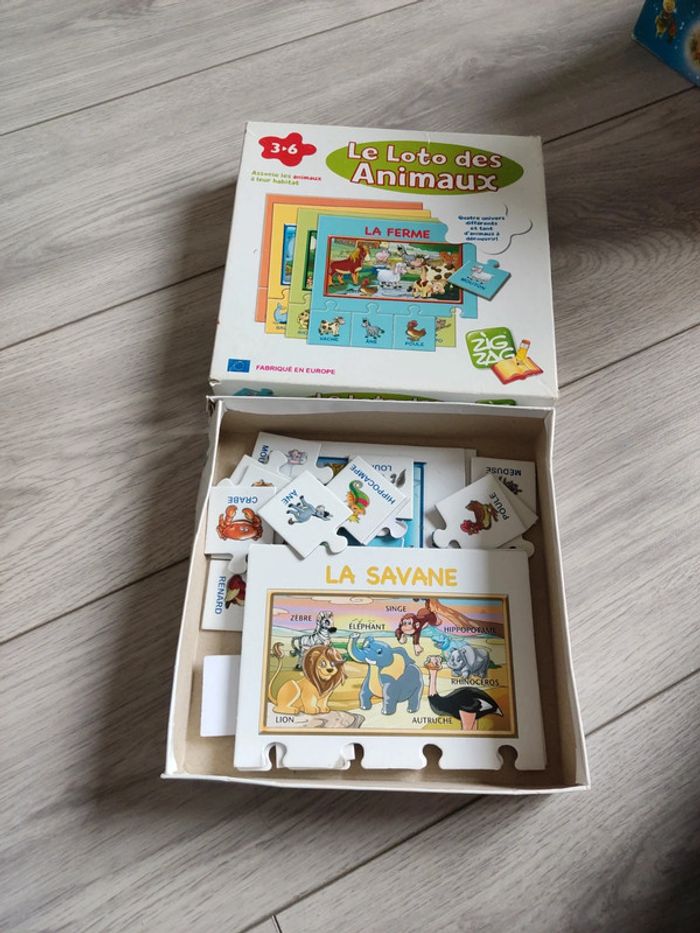 Le loto des animaux éducatif