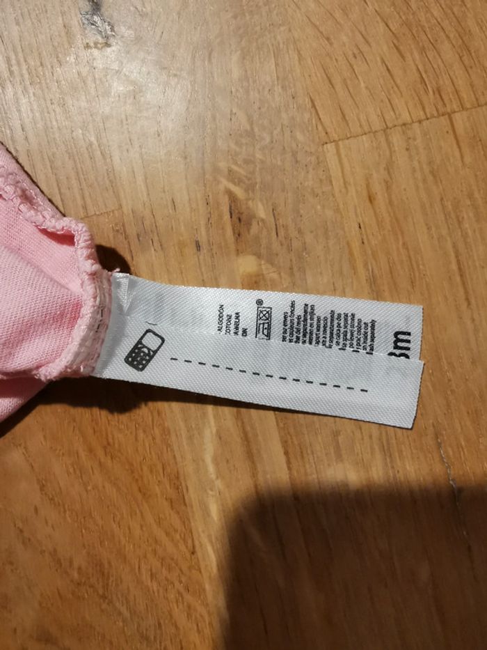 T shirt rose TEX 23 mois - photo numéro 7