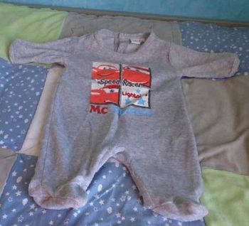 Pyjama Disney cars 1 mois