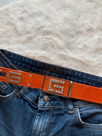 Magnifique Ceinture orange