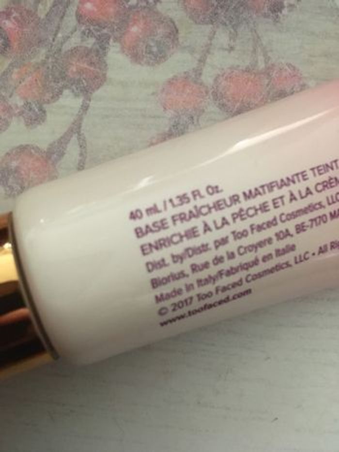 Primer hydratant et matifiant à la pêche Too Faced Neuf - photo numéro 2