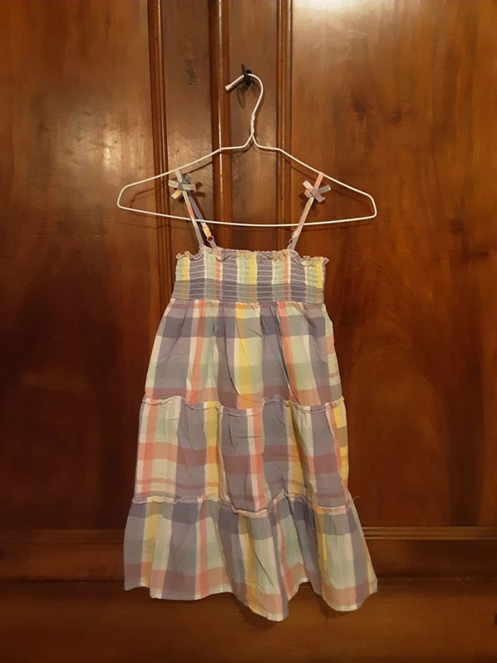 Robe fines bretelles smockée Sergent Major 6 ans