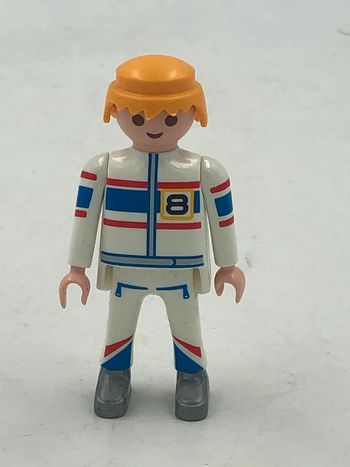 Figurine Playmobil pilote de course 1992
